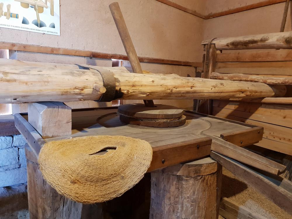 ARCHAIC OLIVE OIL PRESS AT KLAZOMENAI 