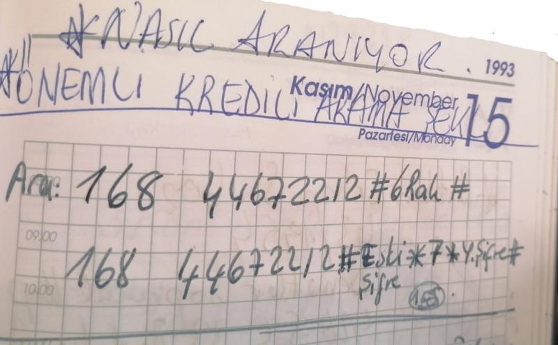 BİR ZAMANLARIN KREDİLİ ARAMA SERVİSİ ŞİMDİ KIZILAY'IN ÇAĞRI NUMARASI
